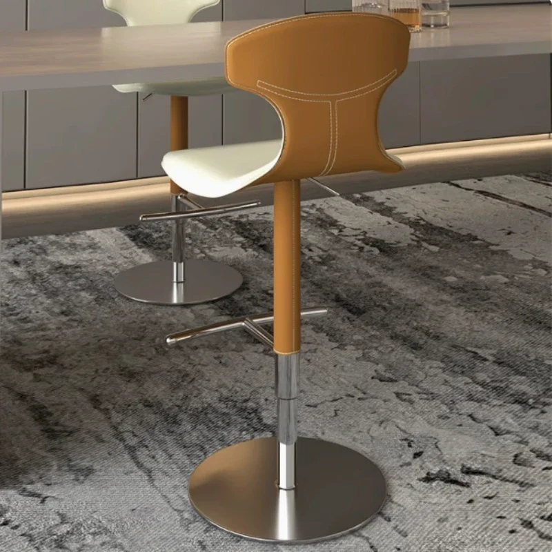 Home Bar Lounge - Designer Minimalistic Bar Stools Modern Lounge