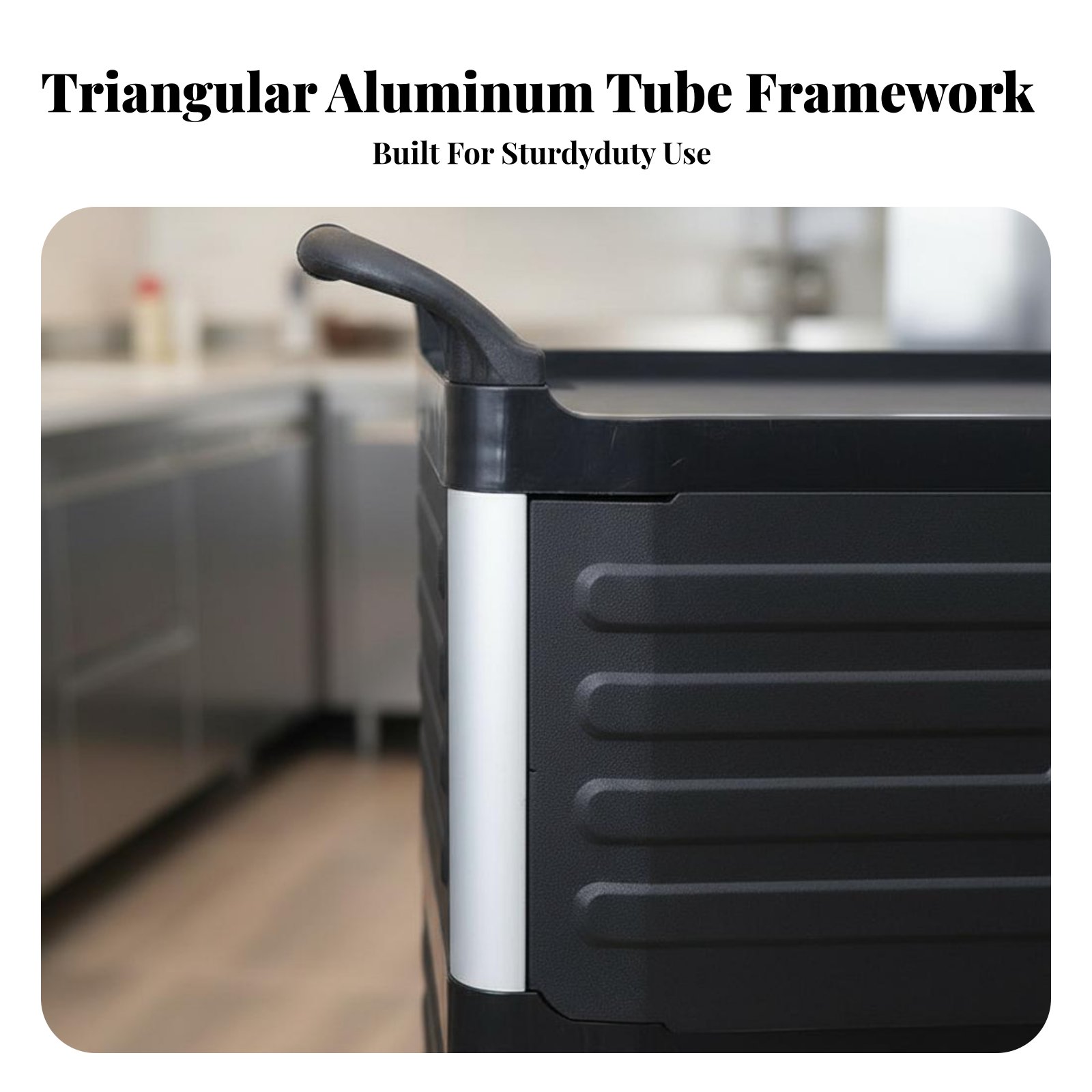 3-Tier utility Cart with caste - Home Bar Shelf review and price