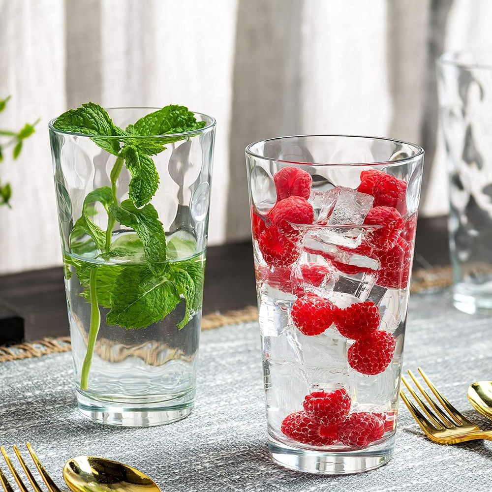 12-Piece Elegant Stackable Gla - Highball Glass Set review and price