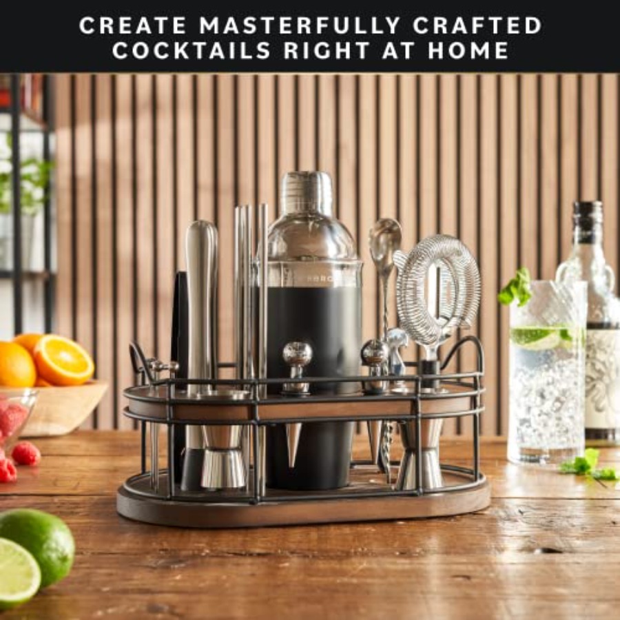 Bartender Kit - 22-Piece Cockt - Cocktail Recipe Book review and price