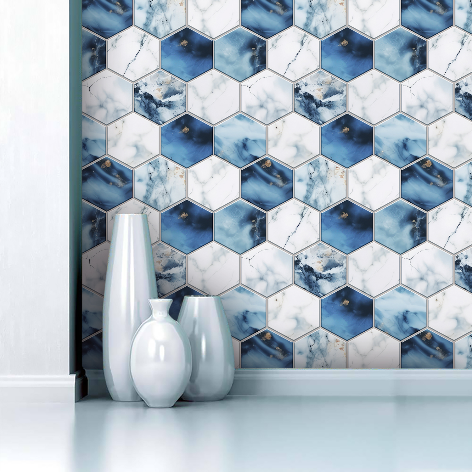 5 Styles Flat Hexagon Marble E - Home Bar Sink review and price