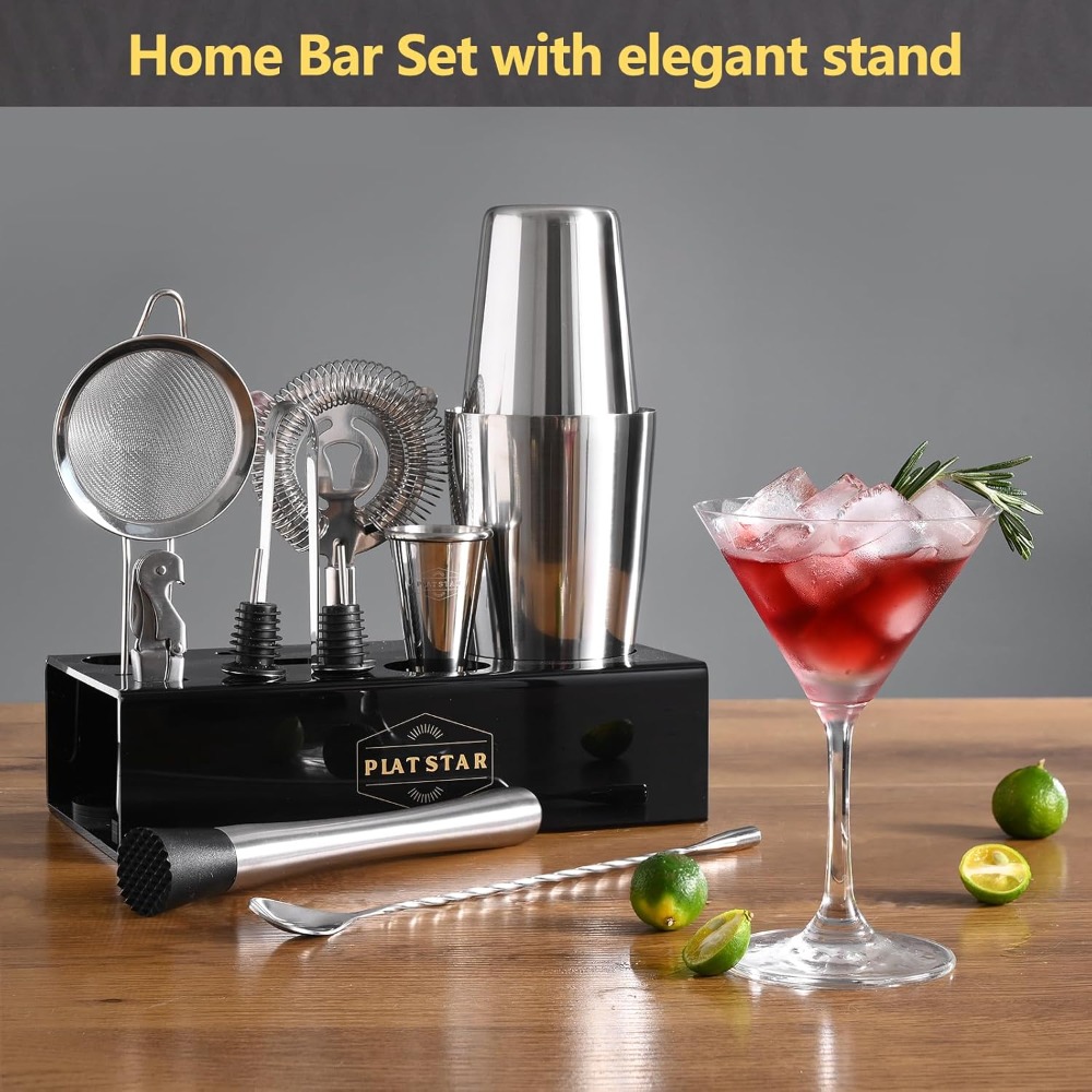 Complete Bartender Kit with St - Cocktail Recipe Book review and price