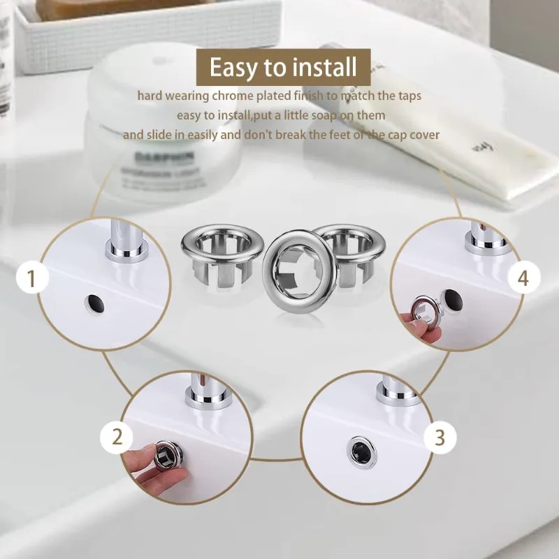 4Pcs Kitchen Bathroom Basin Ci - Home Bar Sink review and price