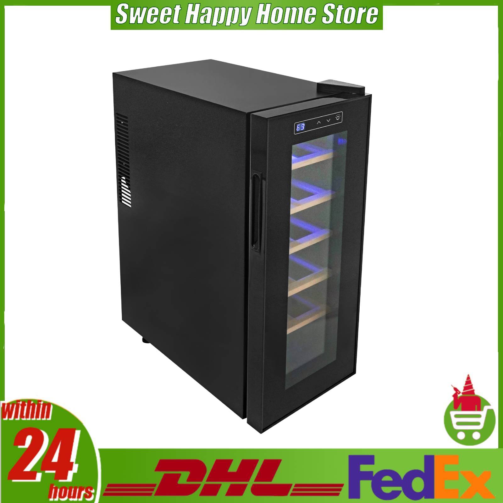 12 Bottle Wine Fridge, Freesta - Home Bar And Fridge review and price