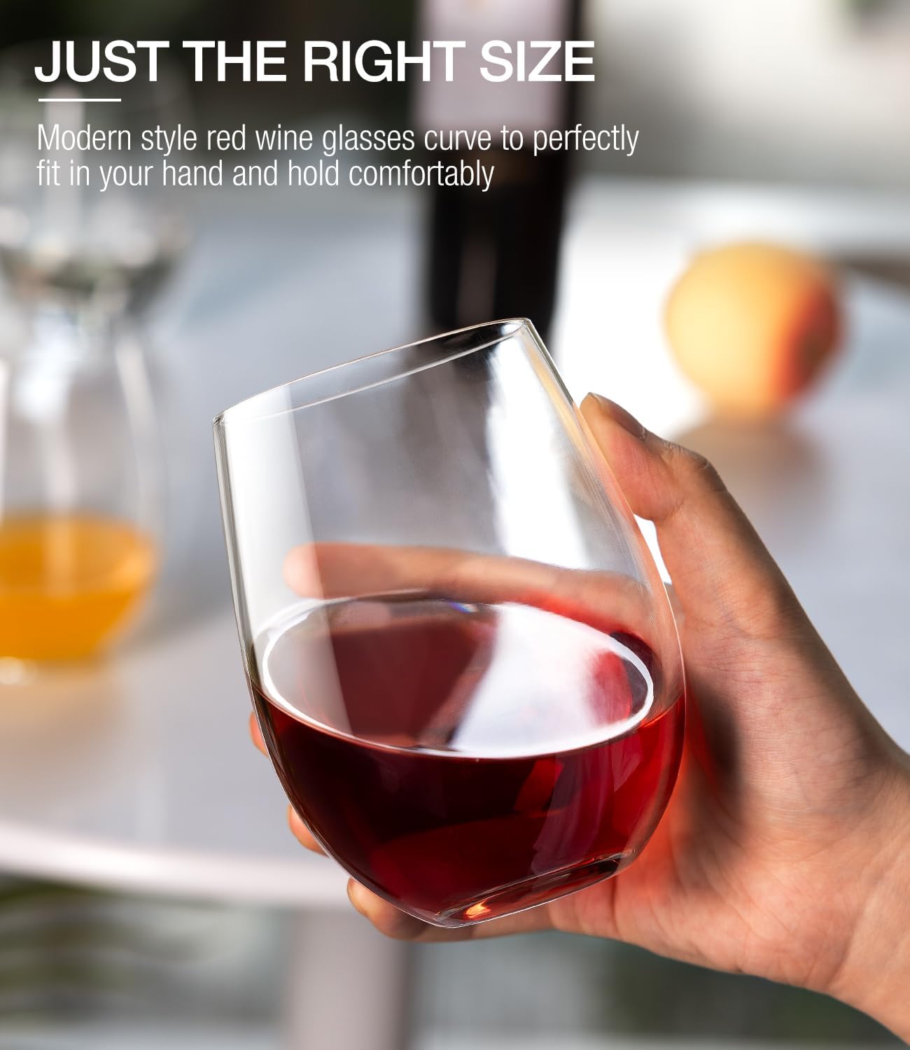 Stemless Wine Glasses Set of 4 - Home Bar Set review and price