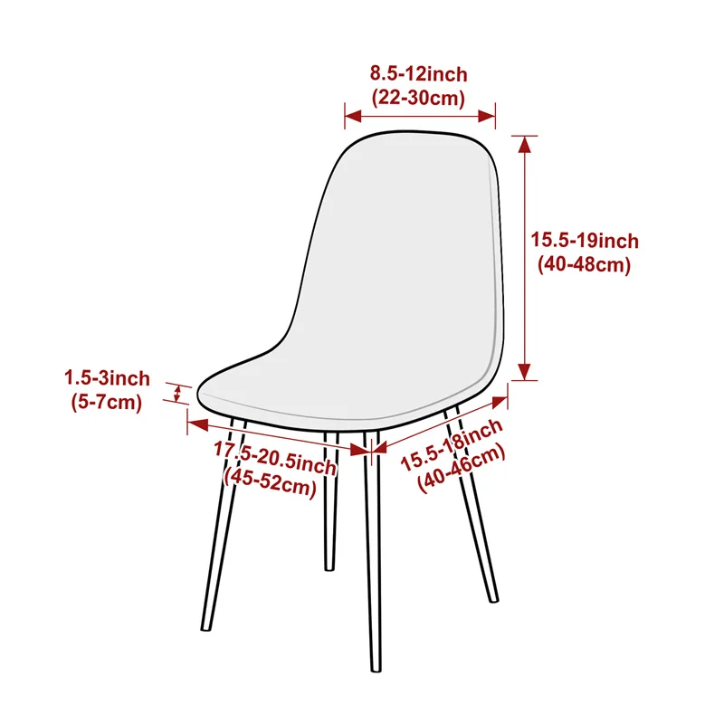 1/2pcs Stretch Shell Chair Cov - Home Bar Lounge review and price