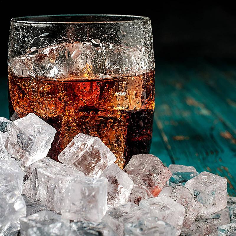 50PCS 3D Acrylic Fake Ice Cube - Ice Mold Sphere review and price