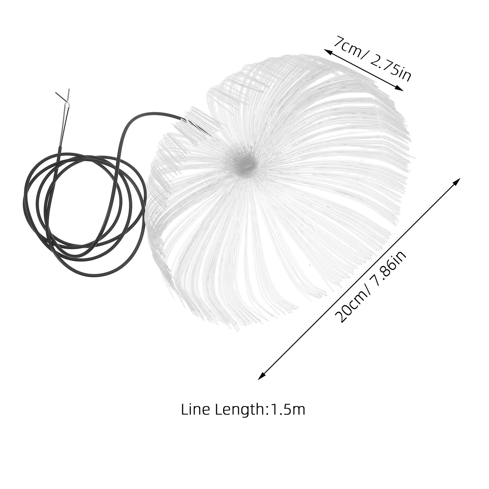 LED Fiber Optic Jellyfish Ceil - Home Bar And Theater review and price