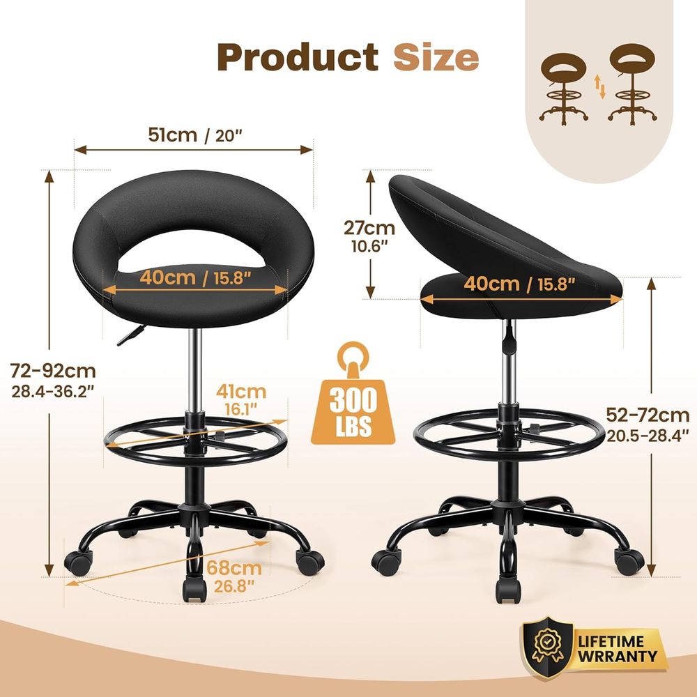 Adjustable Swivel Bar Stools w - Home Bar Stools review and price