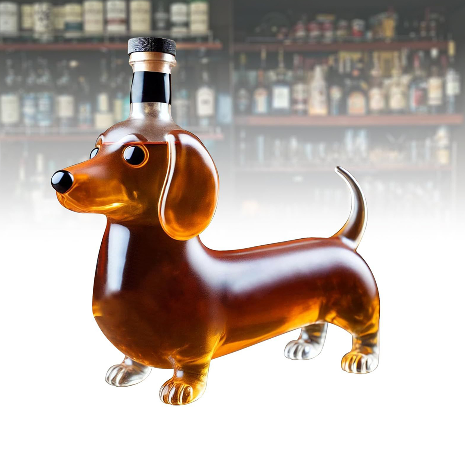 Whiskey Glass Liquor Bottle Da - Home Bar Shelves review and price