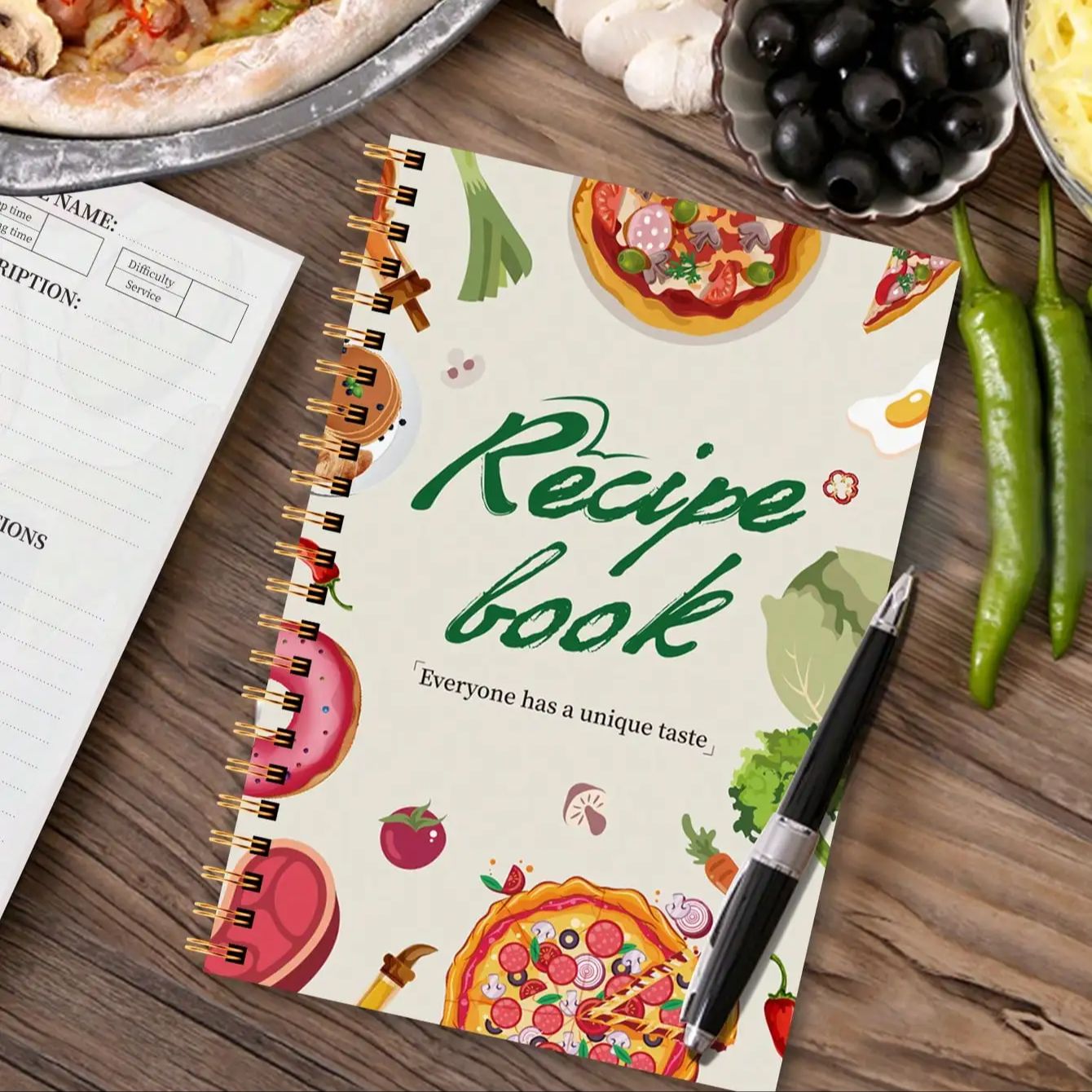 A5 Recipe Book with Full-Color - Cocktail Recipe Book review and price