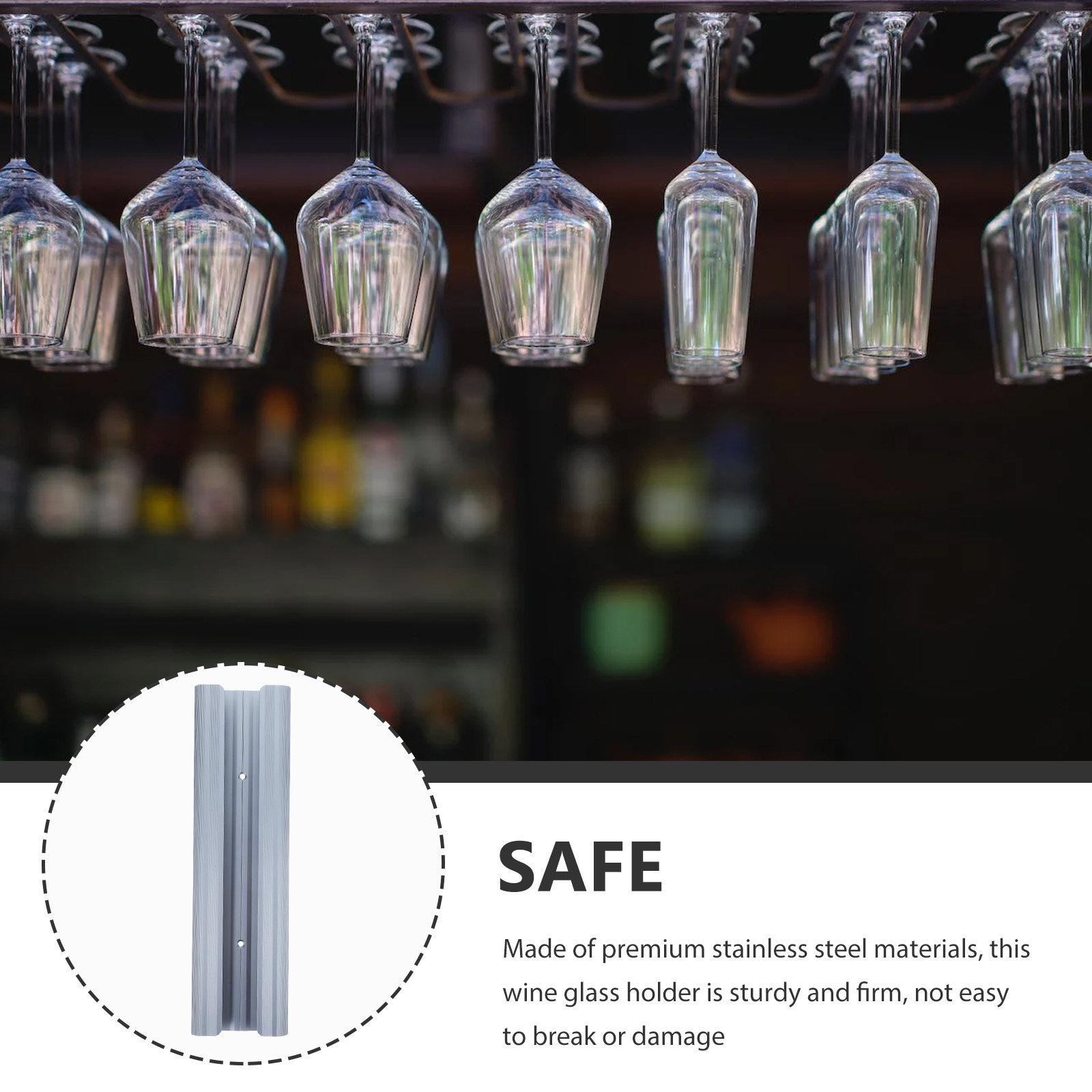 Premium Stainless Steel Wine G - Home Bar Shelf review and price