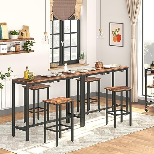 Industrial Bar Height Table Wi - Home Bar Stools review and price