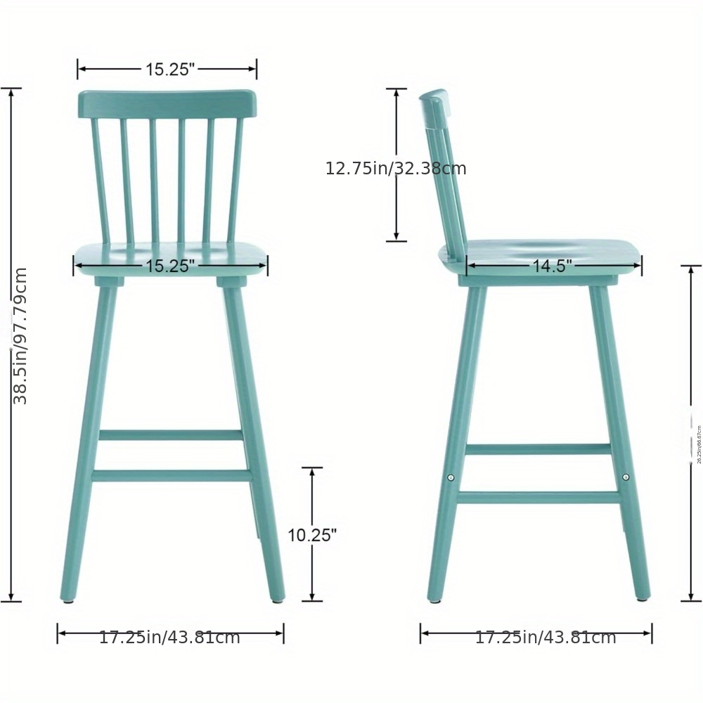 Bar Stools Set of 2, 26 Inch C - Home Bar Stools review and price
