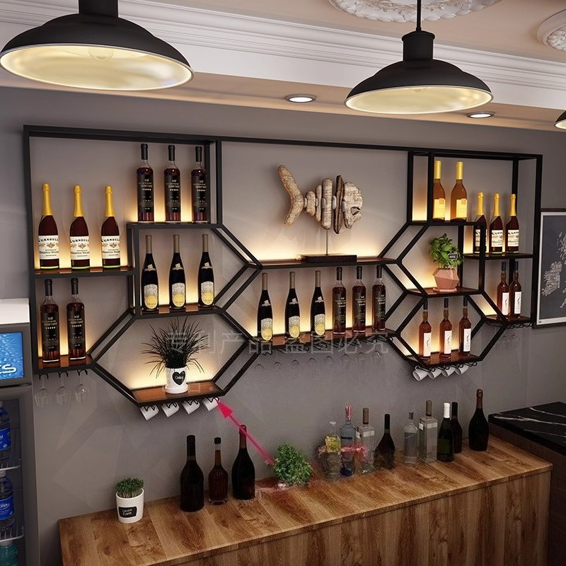 Metal Shelves Wine Cabinet Liv - Home Bar Shelf review and price