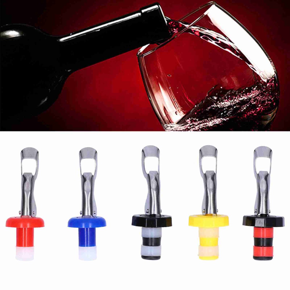5pcs Silicone Wine Bottle Plug - Wine Preservation Pump review and price