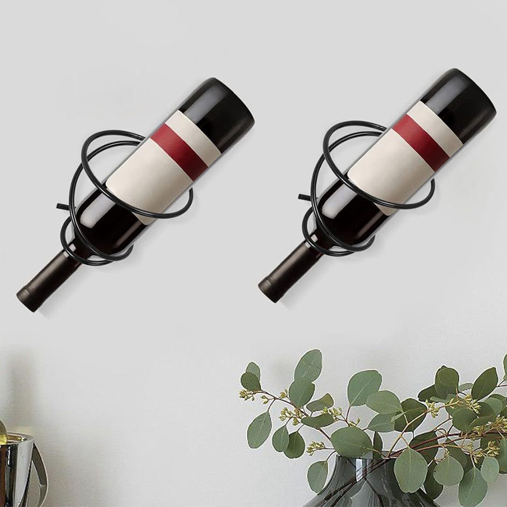 2Pcs Wall Mounted Wine Rack Si - Home Bar Shelf review and price