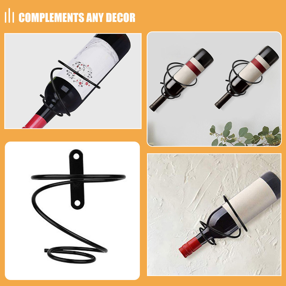 2Pcs Wall Mounted Wine Rack Si - Home Bar Shelf review and price