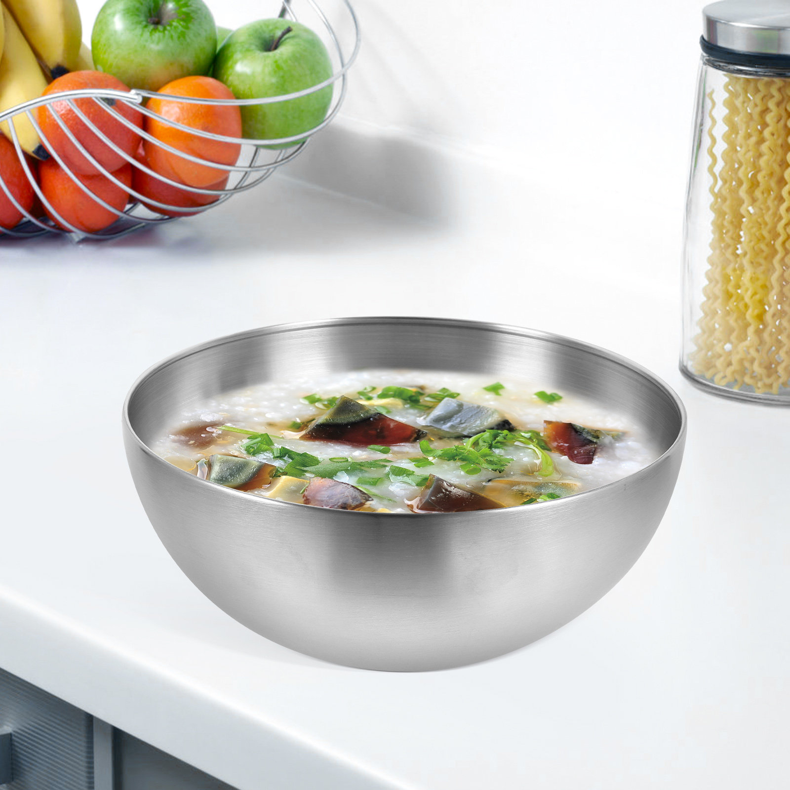 4Pcs Stainless Steel Bowl Set  - Home Bar Set review and price