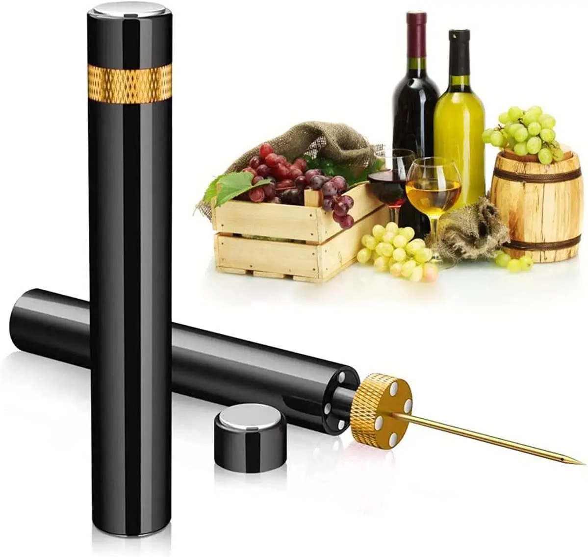 Red Wine Bottle Opener Air Pre - Wine Preservation Pump review and price