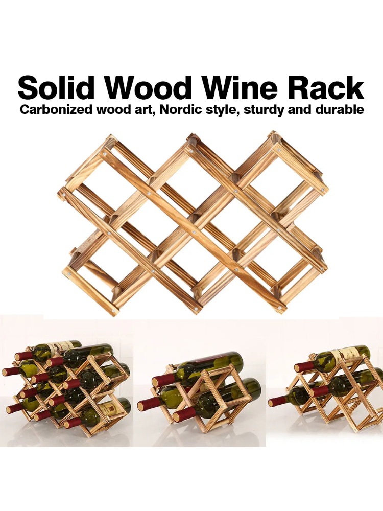 Stackable Wine Storage Shelves - Home Bar Shelf review and price